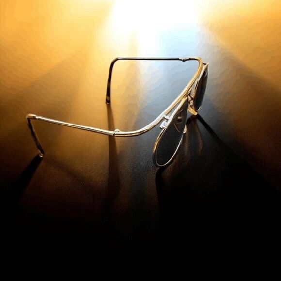 Vintage Porsche Design by Carrera Sunglasses Oval Gold Frame 5681 Australia - Picture 9 of 11